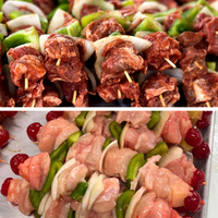 Filet Mignon & Chicken Kabobs - Combo Pack