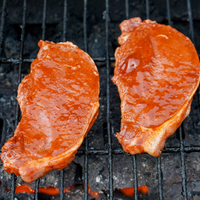 Honey BBQ Marinated Pork Chops