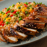 Teriyaki Marinated Chicken Cutlets