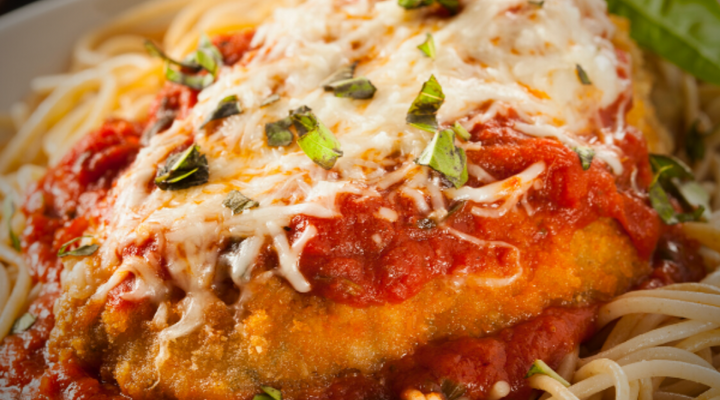 Three Cheese Chicken Parmesan