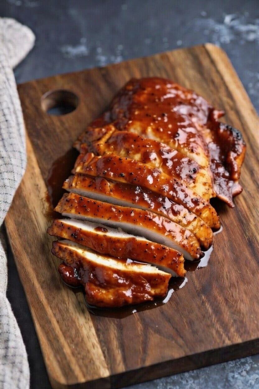 Grilled Boneless Chicken Breasts - BBQ