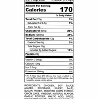 Grilled Boneless Chicken Breasts - TERIYAKI