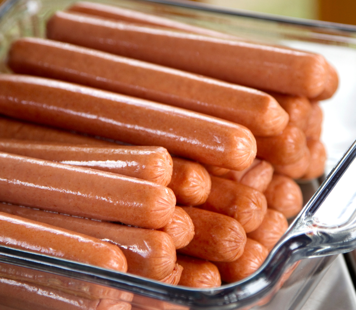 Skinless All Beef Hot Dogs