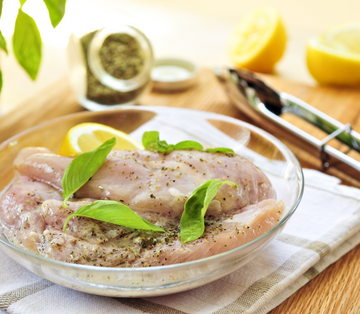 Lemon-Butter Marinated Chicken Cutlets