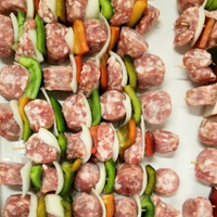 Hot & Sweet Sausage Kabobs with Veggies - Combo Pack