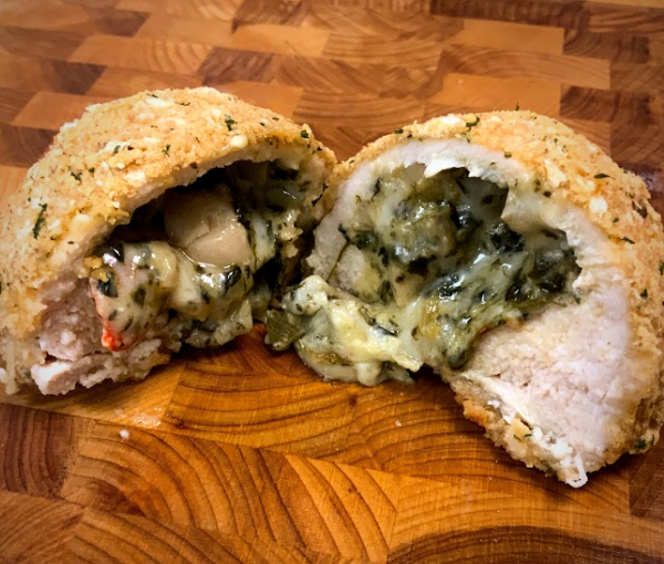 Stuffed Chicken Florentine